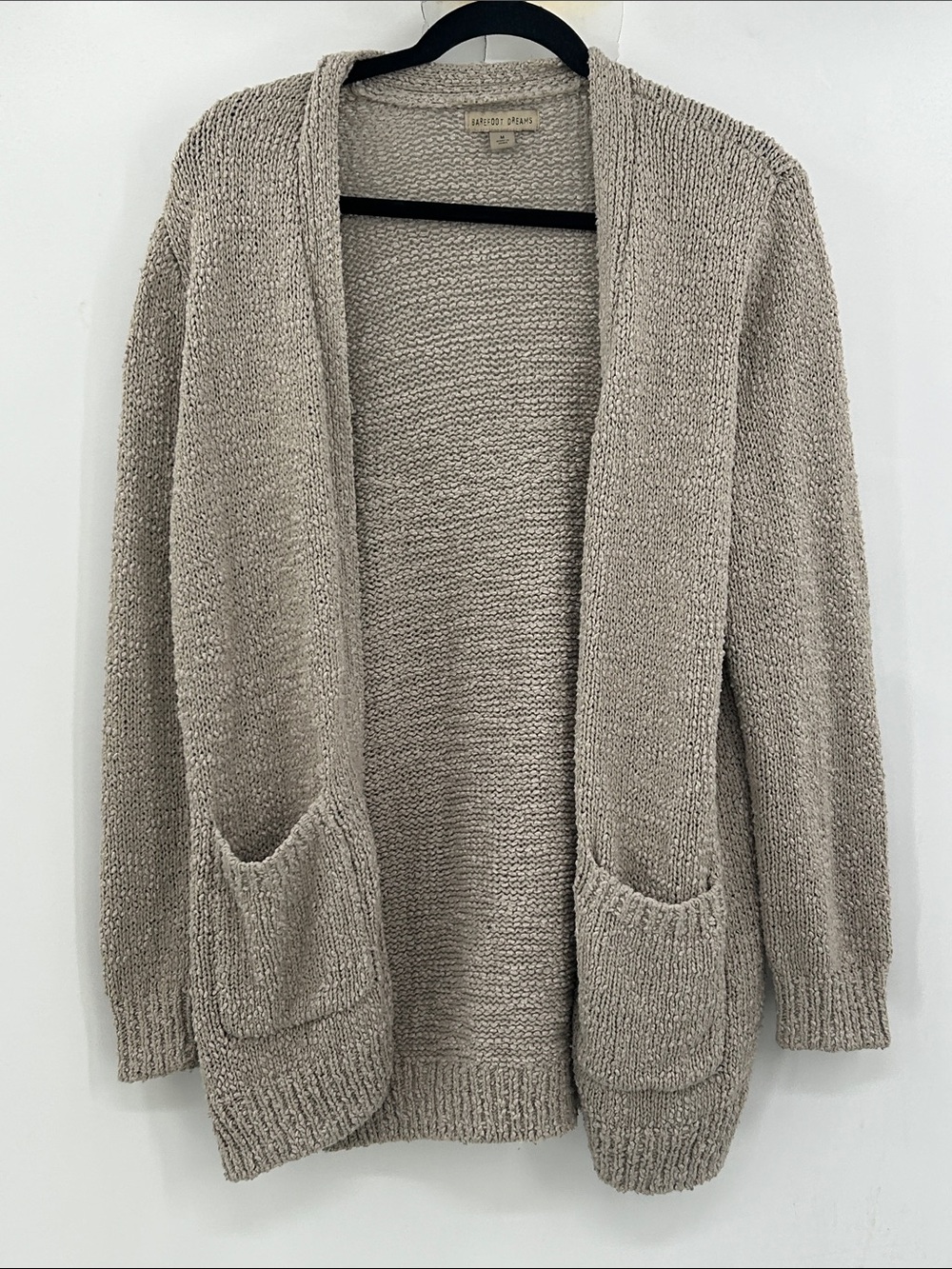 BAREFOOT DREAMS Nubby Chunky Cardigan Size Medium